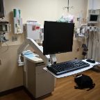 IRG Elite bedside table mount ICU 7